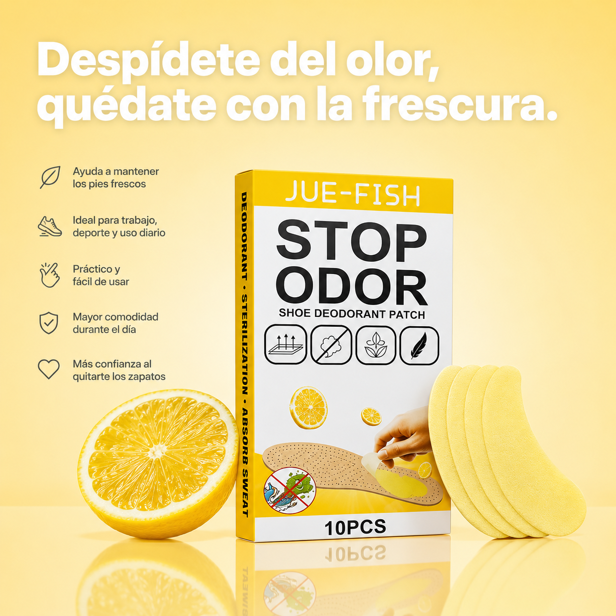 Parches para el Olor de Pies