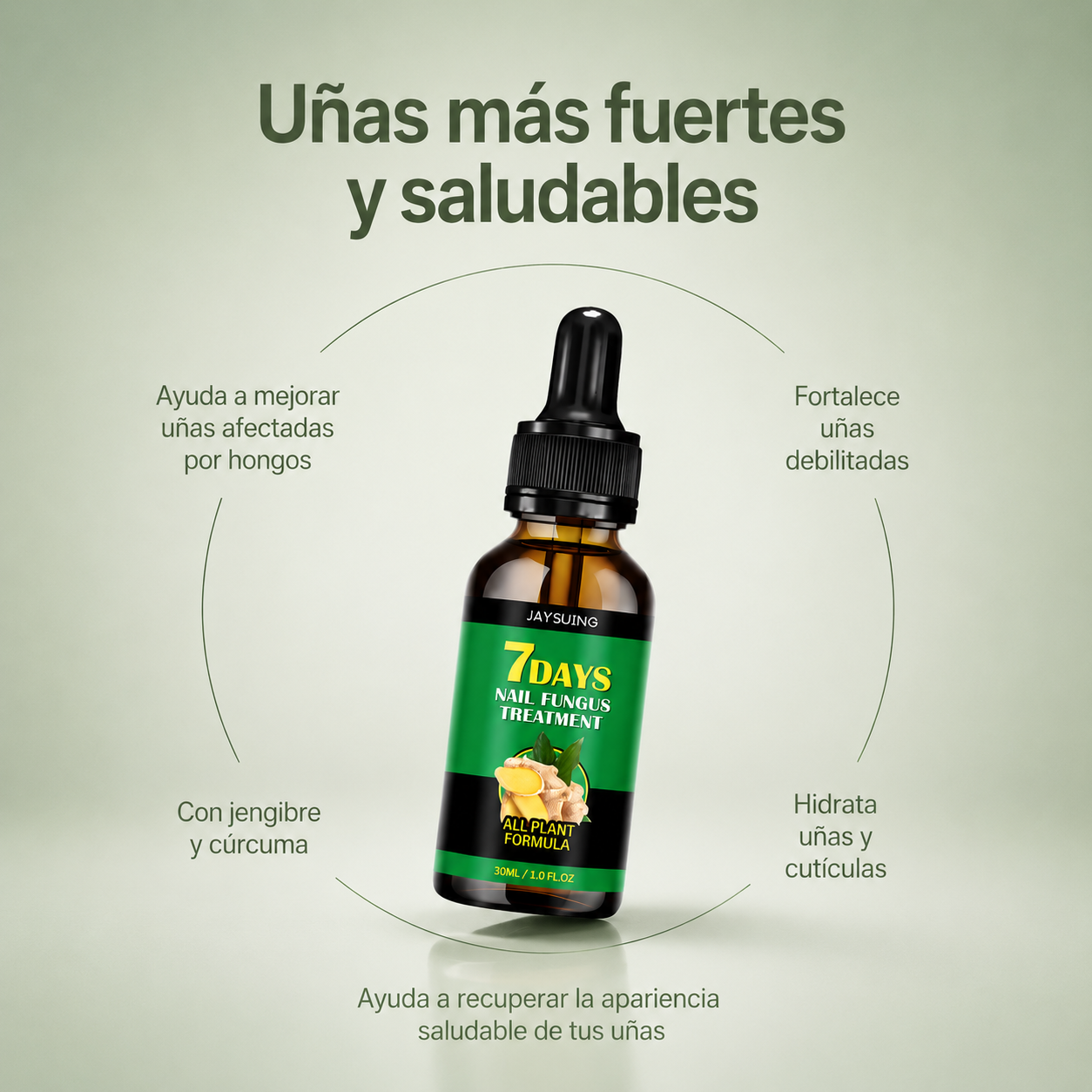 Sérum Reparador para Uñas con Hongos