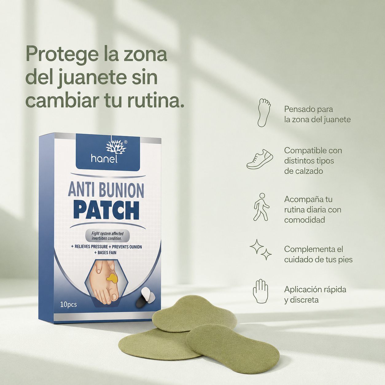 Parche Corrector para Juanetes BunionRelief™